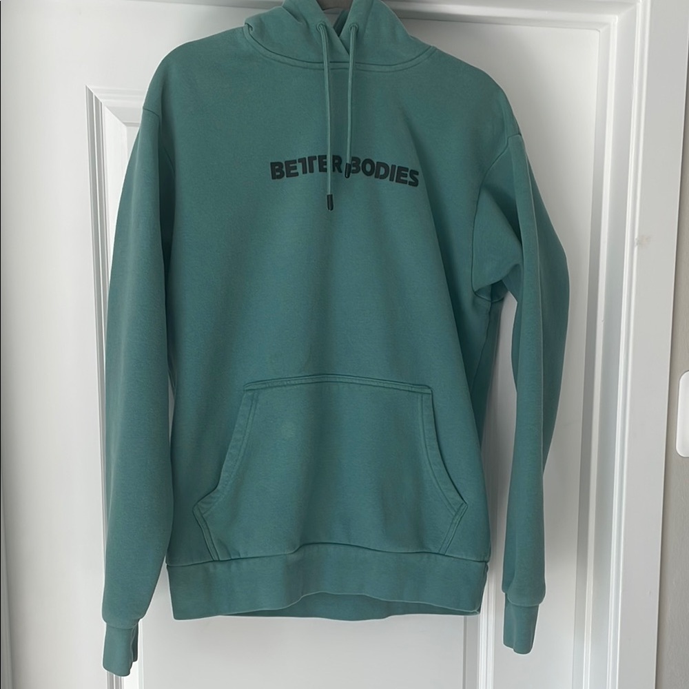 Better Bodies Green Hoodie